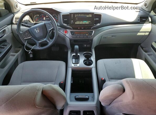 5FNYF5H35LB020568 2020 HONDA PILOT Blue Dashboard view