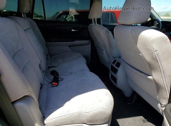 5FNYF5H35LB020568 2020 HONDA PILOT Blue Rear interior view