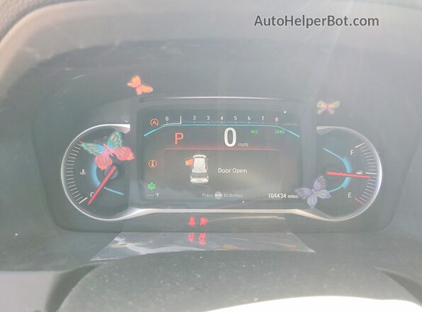 5FNYF5H35MB012326 2021 HONDA PILOT Blue Սարքավորումների վահանակի տեսք