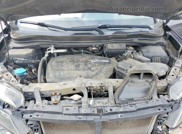 5FNYF5H36JB033598 2018 HONDA PILOT Gray Engine compartment view