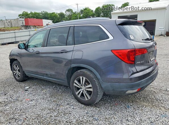 5FNYF5H36JB033598 2018 HONDA PILOT Gray Rear left