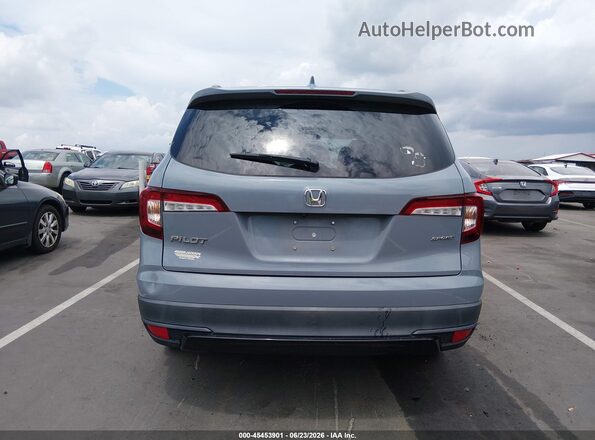5FNYF5H36NB031713 2022 HONDA PILOT Gray 