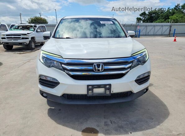 5FNYF5H37JB009309 2018 HONDA PILOT White Դիմացի տեսք