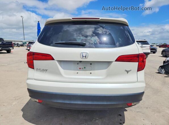 5FNYF5H37JB009309 2018 HONDA PILOT White Հետևի տեսք