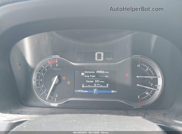 5FNYF5H37JB024084 2018 HONDA PILOT White Widok tylnych siedzeń