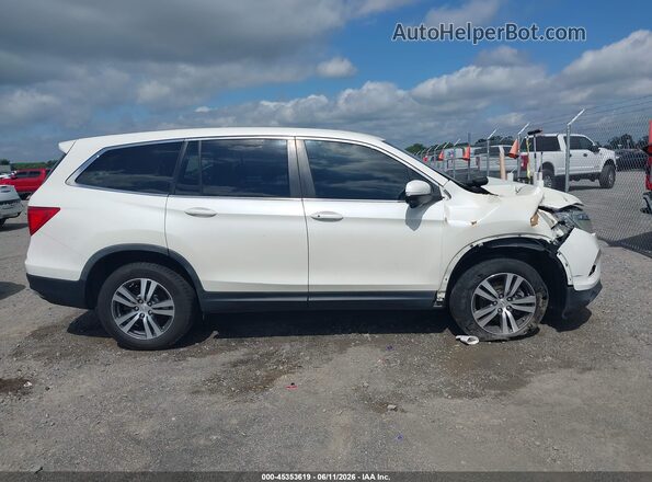 5FNYF5H37JB024084 2018 HONDA PILOT White Widok wnętrza 360 stopni