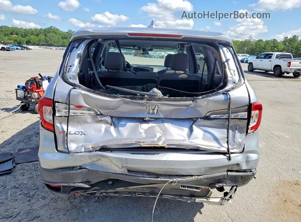 5FNYF5H37MB021738 2021 HONDA PILOT Silver უკანა ხედი
