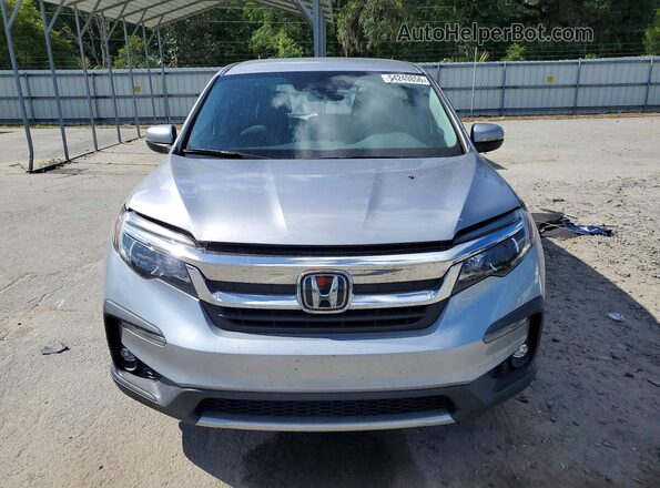 5FNYF5H37MB021738 2021 HONDA PILOT Silver წინა ხედი
