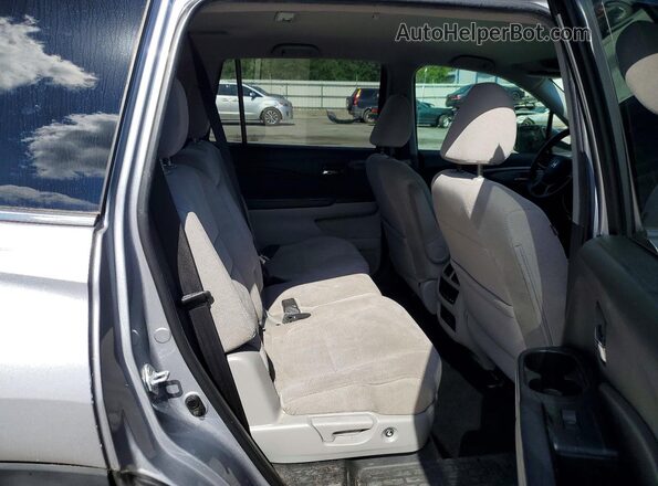 5FNYF5H37MB021738 2021 HONDA PILOT Silver უკანა სალონის ხედი