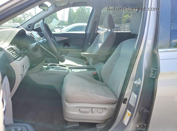 5FNYF5H37MB021738 2021 HONDA PILOT Silver წინა სალონის ხედი