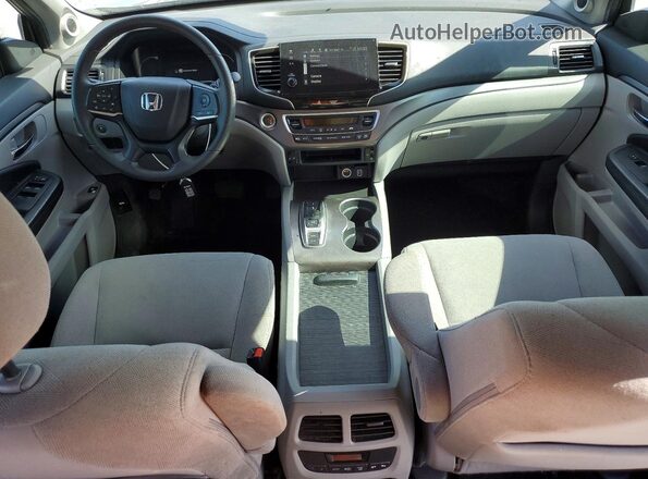 5FNYF5H37MB021738 2021 HONDA PILOT Silver წინა პანელის ხედი