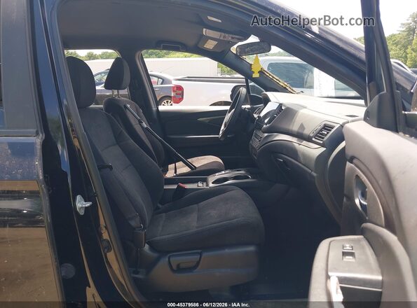 5FNYF5H37NB019196 2022 HONDA PILOT Black Սալոնի դիմացի տեսք