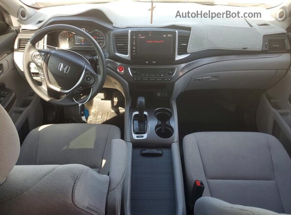 5FNYF5H38HB017607 2017 HONDA PILOT Silver 