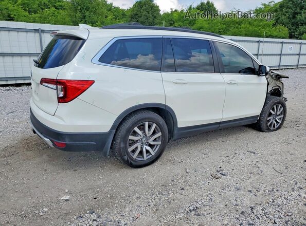 5FNYF5H42KB020759 2019 HONDA PILOT White Հետևի աջ