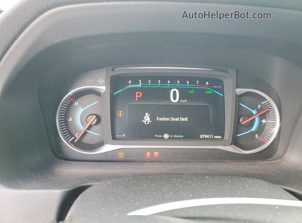 5FNYF5H42KB020759 2019 HONDA PILOT White Սարքավորումների վահանակի տեսք