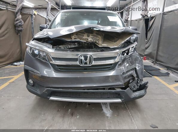 5FNYF5H43KB015375 2019 HONDA PILOT Серый Вид спереди