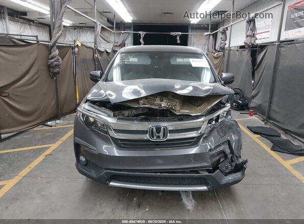 5FNYF5H43KB015375 2019 HONDA PILOT Серый Вид задней части салона