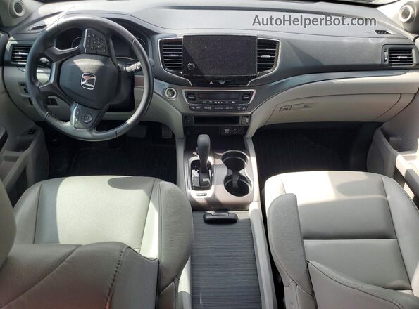5FNYF5H50LB023055 2020 HONDA PILOT Blue Widok deski rozdzielczej