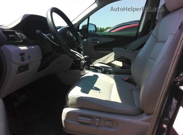 5FNYF5H50LB023055 2020 HONDA PILOT Blue Widok wnętrza z przodu