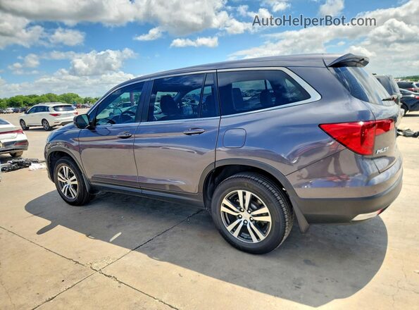5FNYF5H51JB010067 2018 HONDA PILOT Gray Rear left