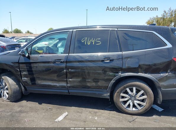 5FNYF5H51NB006333 2022 HONDA PILOT Черный Панорамный вид салона 360°