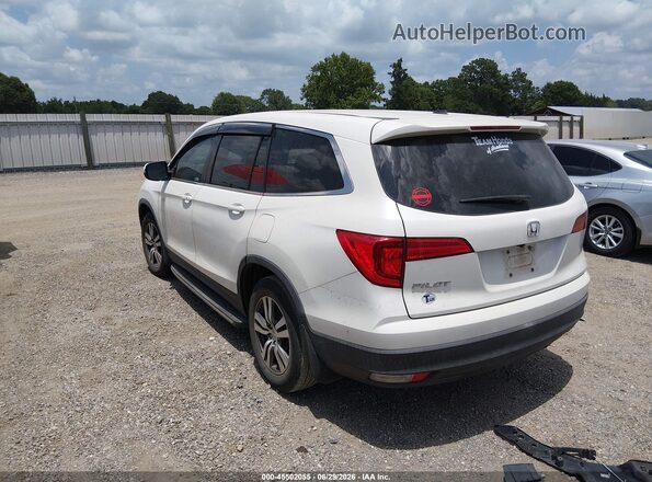 5FNYF5H52JB020915 2018 HONDA PILOT Белый Задняя левая четверть