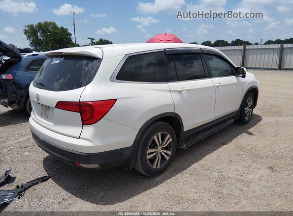 5FNYF5H52JB020915 2018 HONDA PILOT Белый Задняя правая четверть