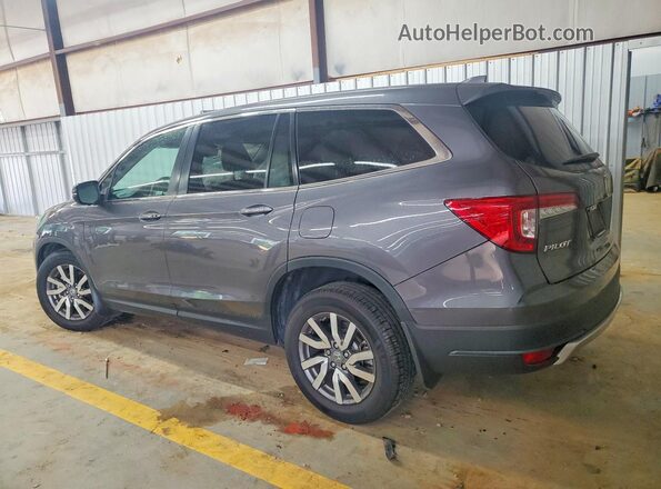 5FNYF5H52MB036195 2021 HONDA PILOT Серый Задняя левая четверть