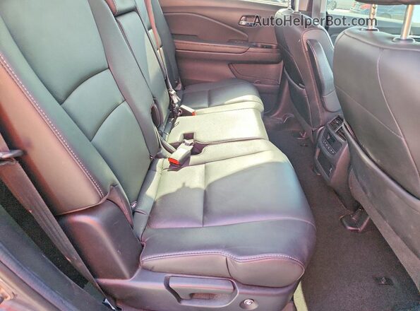 5FNYF5H52MB046130 2021 HONDA PILOT Gray Vista de los asientos traseros