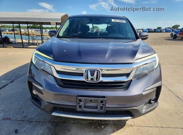 5FNYF5H52MB046130 2021 HONDA PILOT Gray Vista frontal