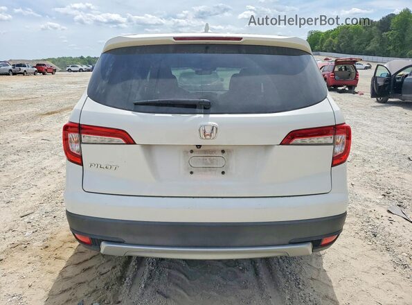 5FNYF5H53KB012002 2019 HONDA PILOT White Rear view