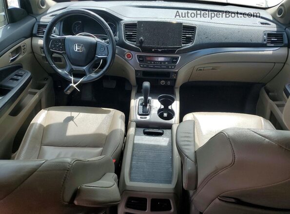5FNYF5H53KB012002 2019 HONDA PILOT White Dashboard view