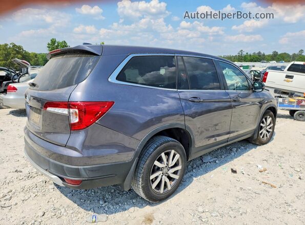 5FNYF5H53MB013928 2021 HONDA PILOT Gray Trasero derecho