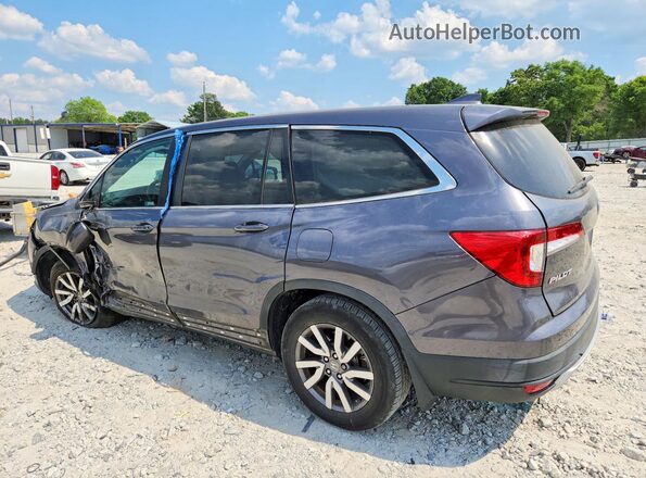 5FNYF5H53MB013928 2021 HONDA PILOT Gray Trasero izquierdo