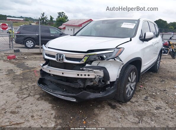 5FNYF5H53NB005409 2022 HONDA PILOT White Widok z przodu