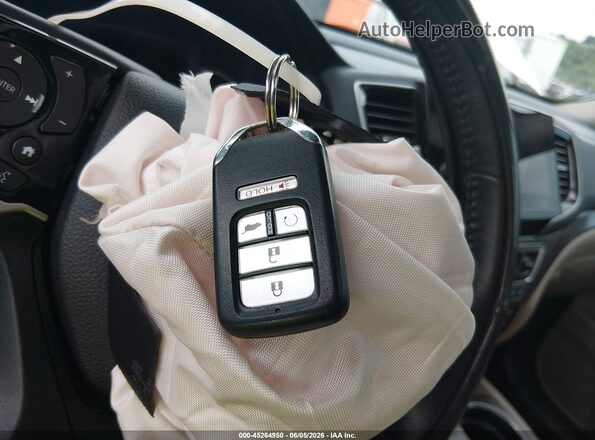 5FNYF5H53NB005409 2022 HONDA PILOT White Widok deski rozdzielczej