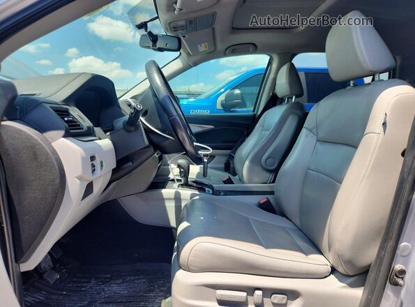 5FNYF5H54HB047432 2017 HONDA PILOT Silver Vista interior delantera