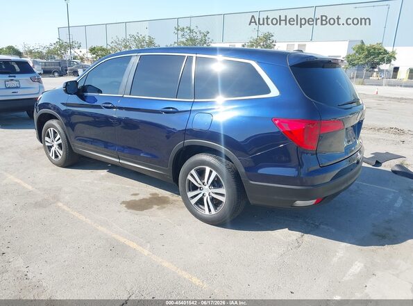 5FNYF5H54JB014467 2018 HONDA PILOT Синий Задняя левая четверть