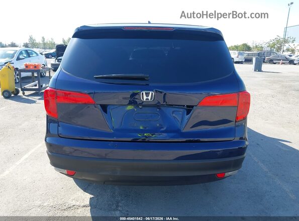 5FNYF5H54JB014467 2018 HONDA PILOT Синий 