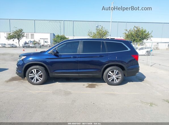 5FNYF5H54JB014467 2018 HONDA PILOT Синий Панорамный вид салона 360°