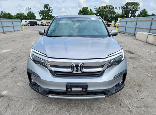 5FNYF5H54KB004295 2019 HONDA PILOT Silver 
