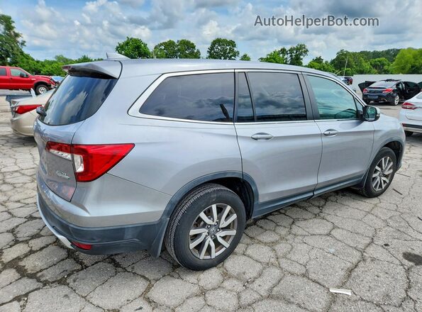 5FNYF5H54KB004295 2019 HONDA PILOT Silver 