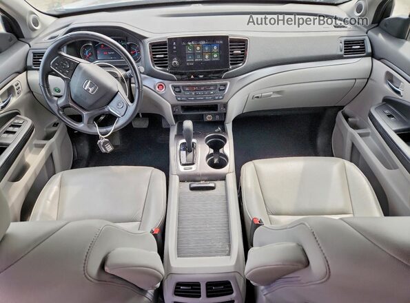 5FNYF5H54KB004295 2019 HONDA PILOT Silver 