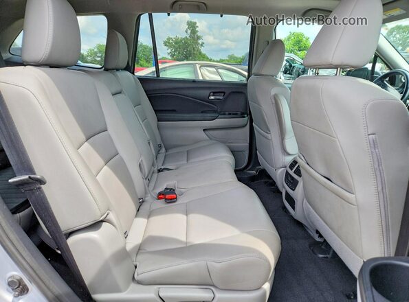 5FNYF5H54KB004295 2019 HONDA PILOT Silver 
