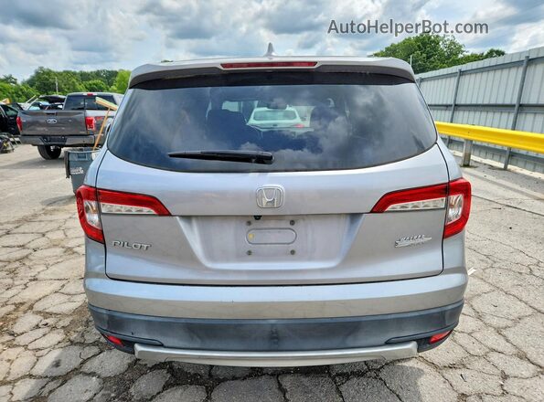 5FNYF5H54KB004295 2019 HONDA PILOT Silver 
