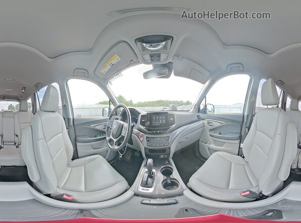 5FNYF5H54KB004295 2019 HONDA PILOT Silver 