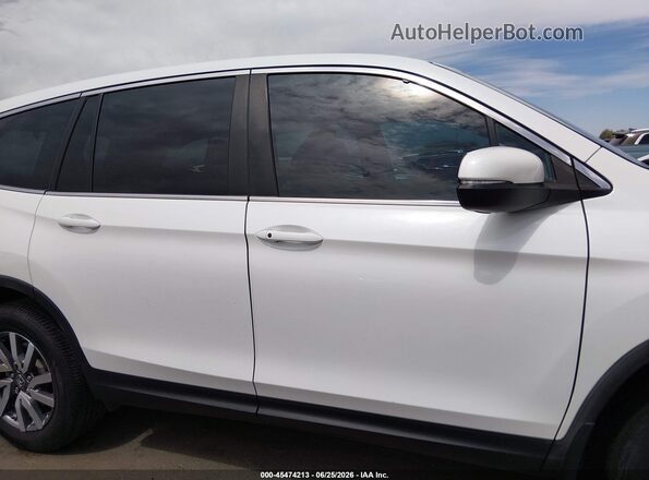 5FNYF5H54MB002985 2021 HONDA PILOT White Vista interior trasera