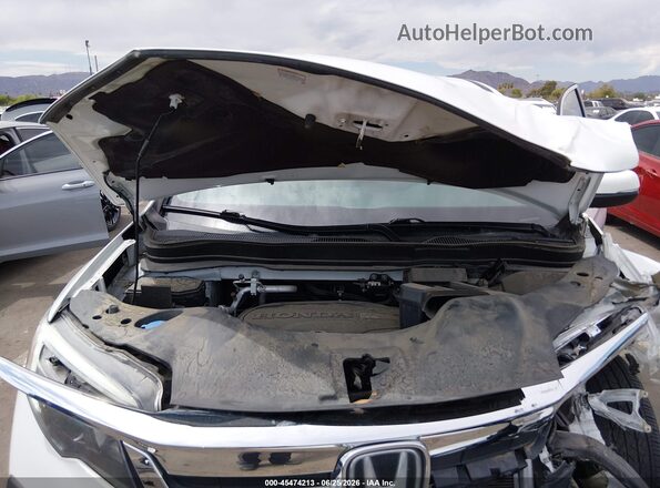 5FNYF5H54MB002985 2021 HONDA PILOT White Vista trasera