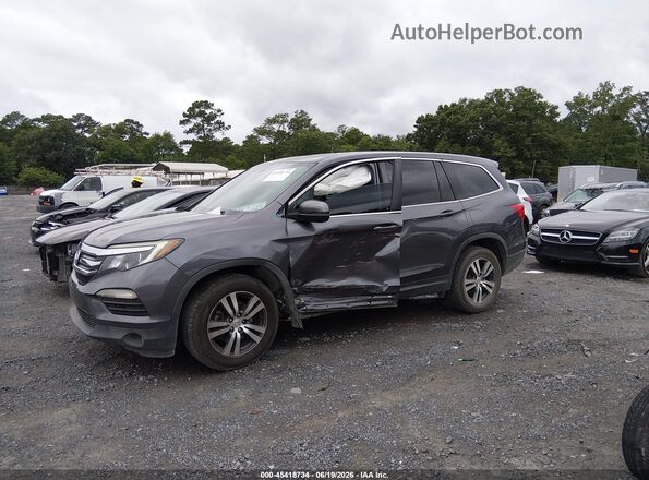 5FNYF5H55HB033782 2017 HONDA PILOT Gray Vista tres cuartos delantera izquierda