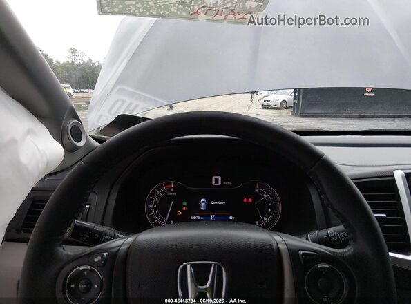 5FNYF5H55HB033782 2017 HONDA PILOT Gray Vista de los asientos traseros